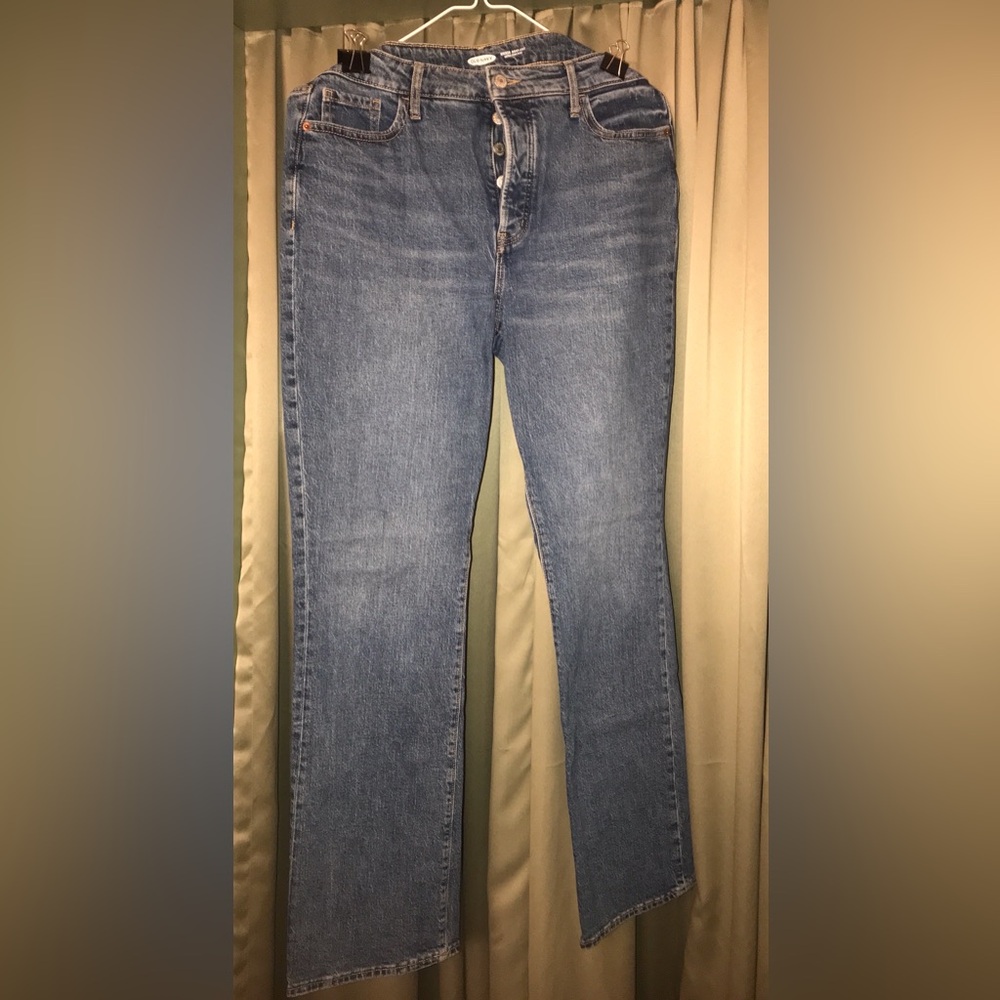 Old Navy Extra High Rise Kicker Boot Cut Jean